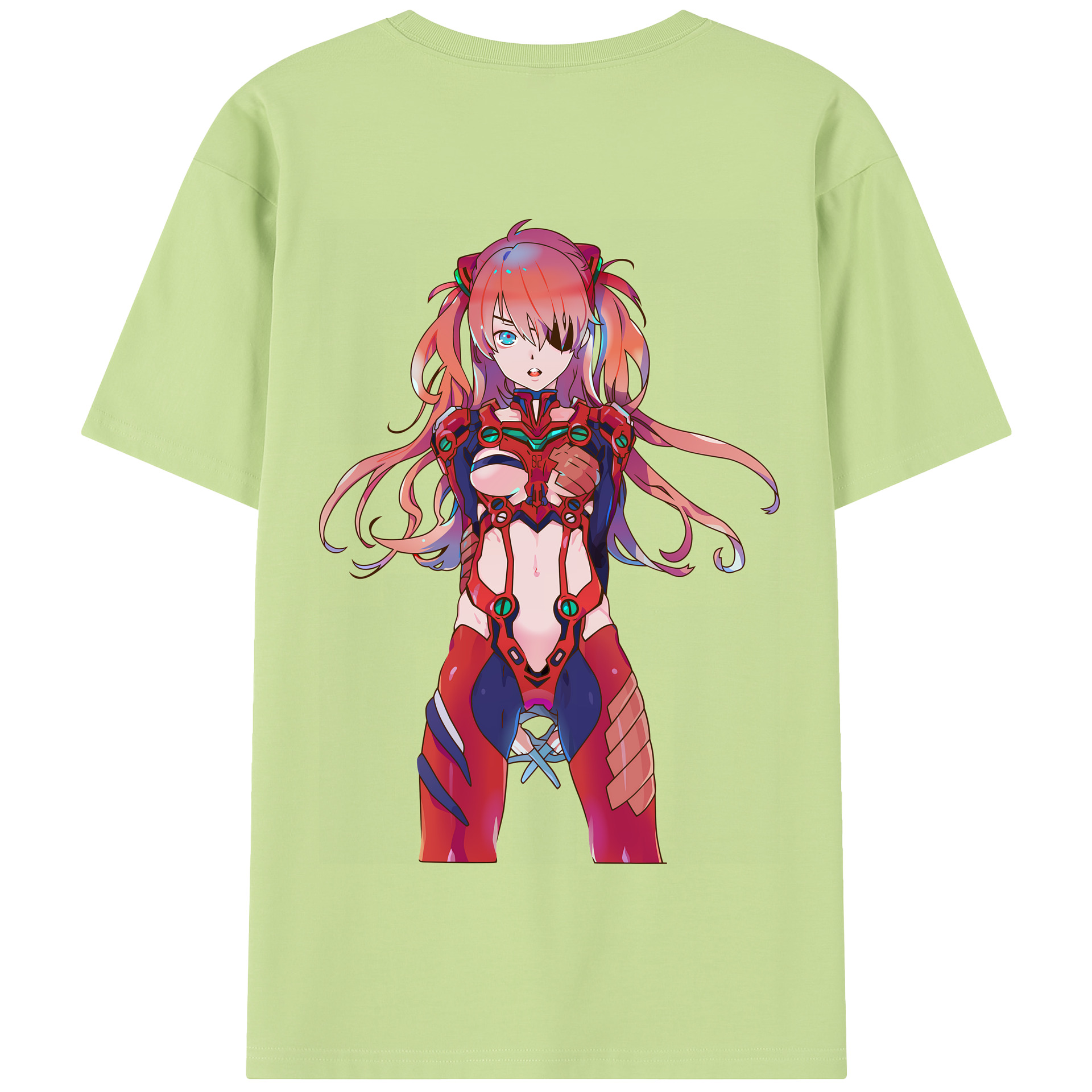（画像用） EVA 新世紀エヴァンゲリオン 綿100％半袖Tシャツ（背面プリント）